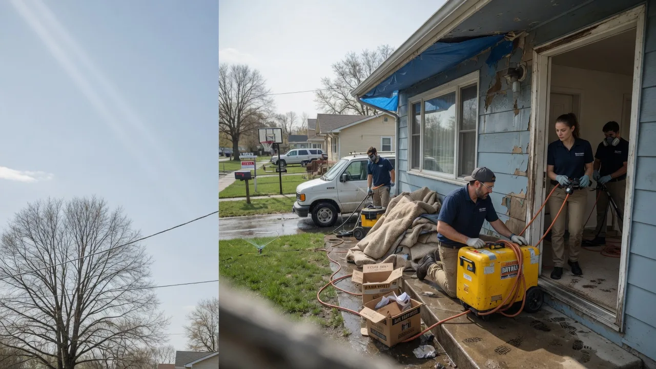 Basement Flood Cleanup in Homer Glen, IL near me